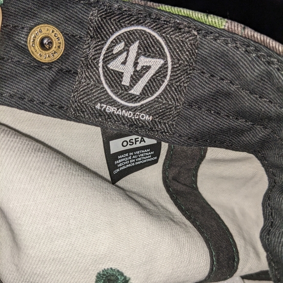 '47 Brand Houston Astros Camo Clean Up Adjustable Dad Hat One Size NEW - Picture 4 of 9